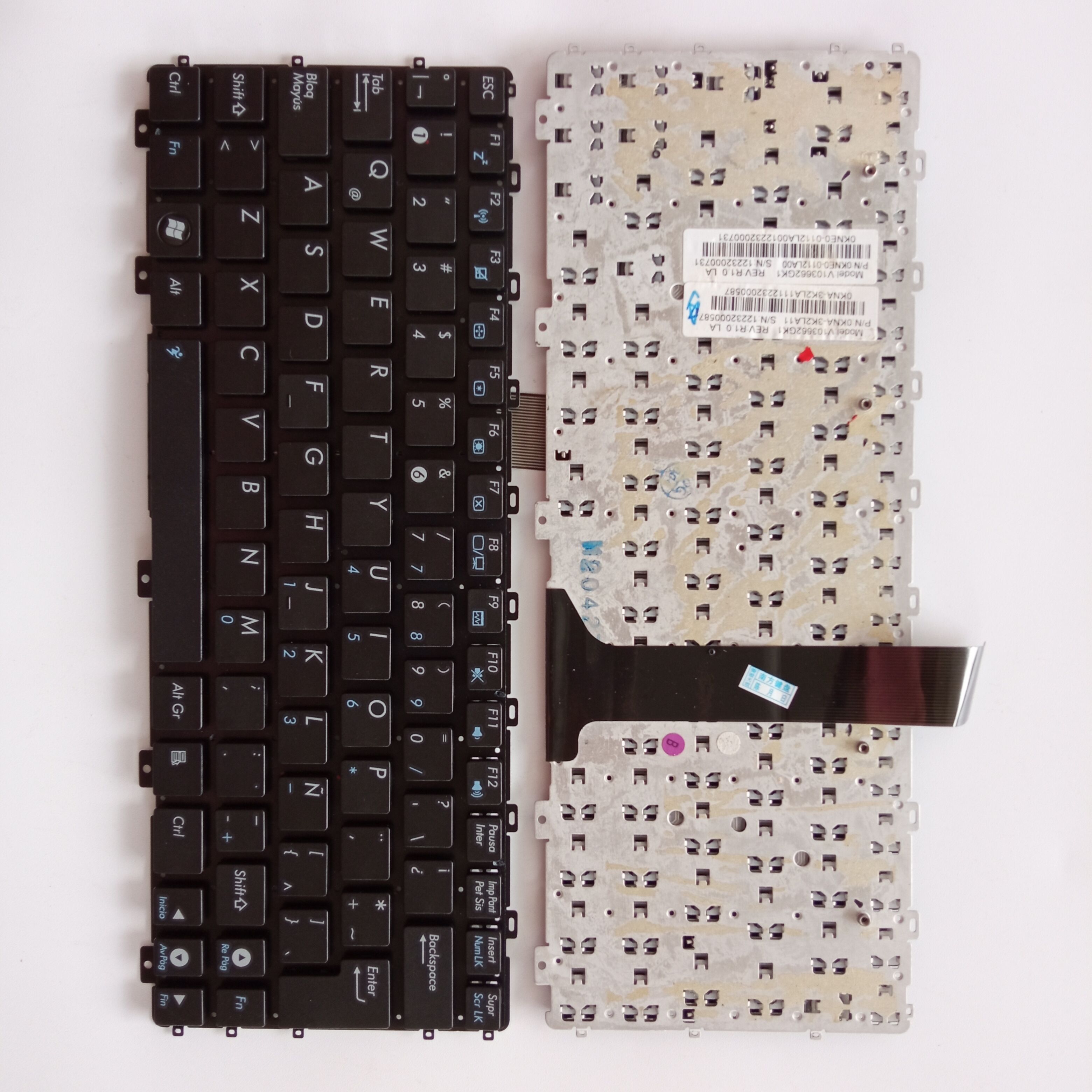 Picture of New Replacement Laptop Keyboard For ASUS 1015/1025/X101 BLACK LA Layout